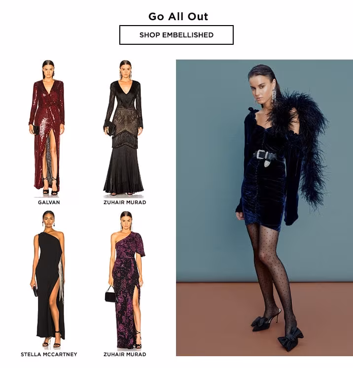 Dressed For Fall: Go All Out - Shop Embellished