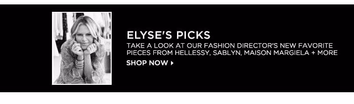Elyses Picks - Shop Now