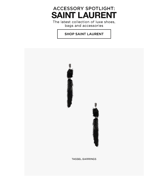 Accessory Spotlight Saint Laurent - Shop Saint Laurent