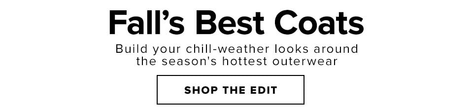 Falls Best Coats - Shop The Edit