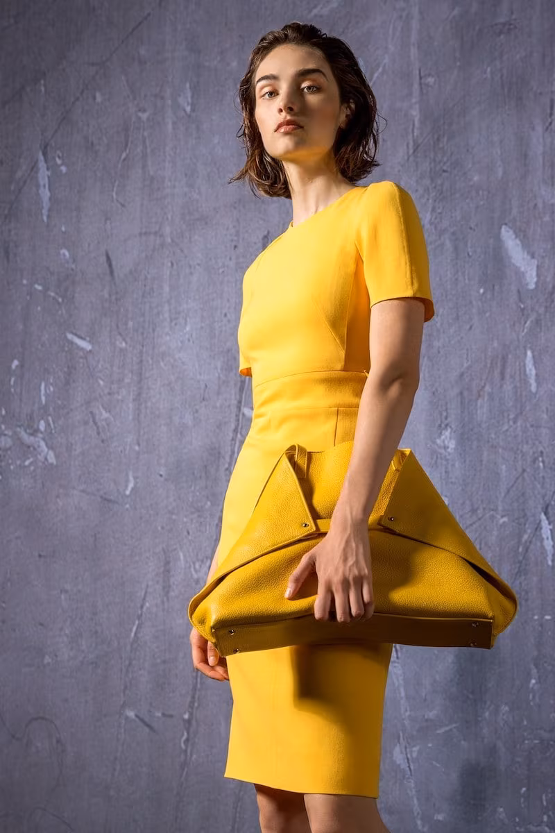 Akris Ai Medium Leather Shoulder Bag