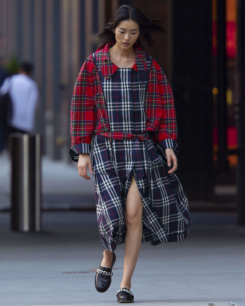 Burberry Check and Tartan Cotton Trench Coat