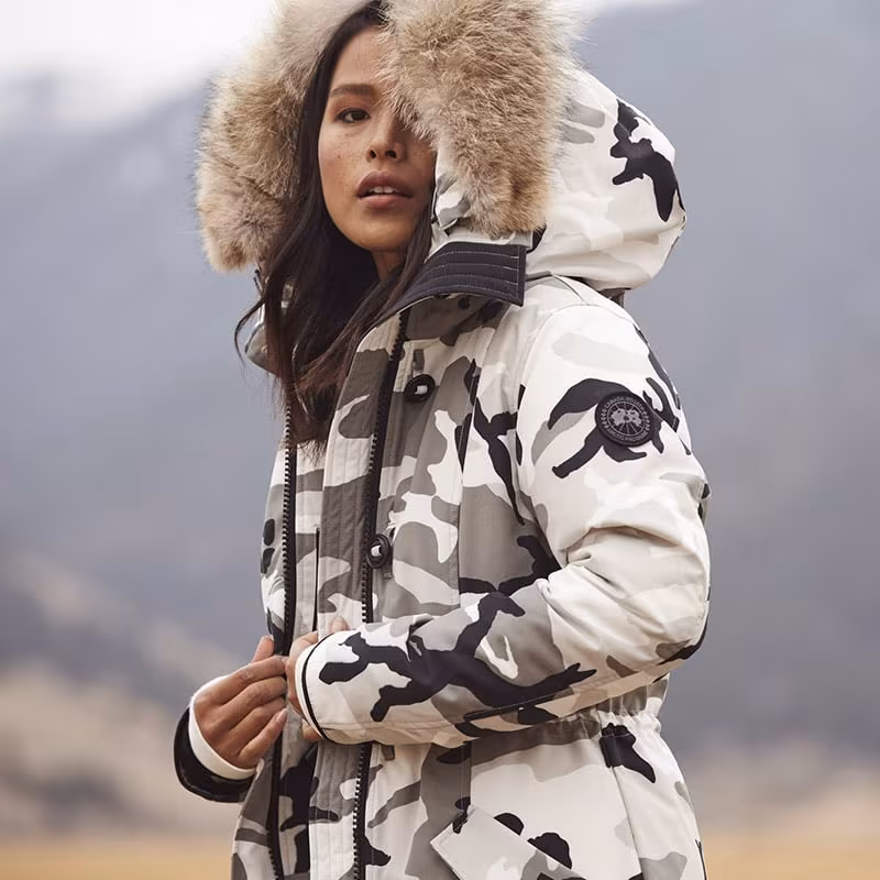 Canada Goose Rossclair Camouflage Tech-Faille Parka
