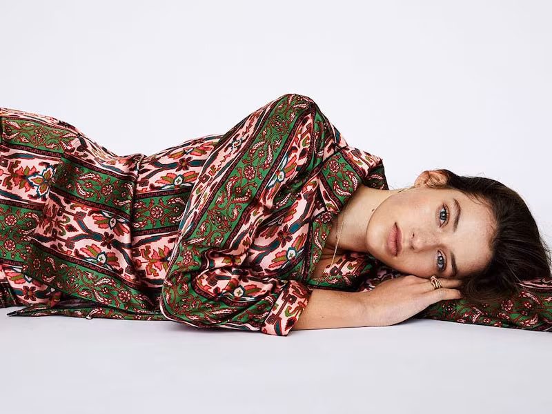 House of Hackney Mamounia Silk-Satin Pyjama Set 1