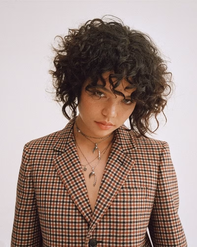 Luka Sabbat x Monini Silver Fleur De Lis Pendant Necklace
