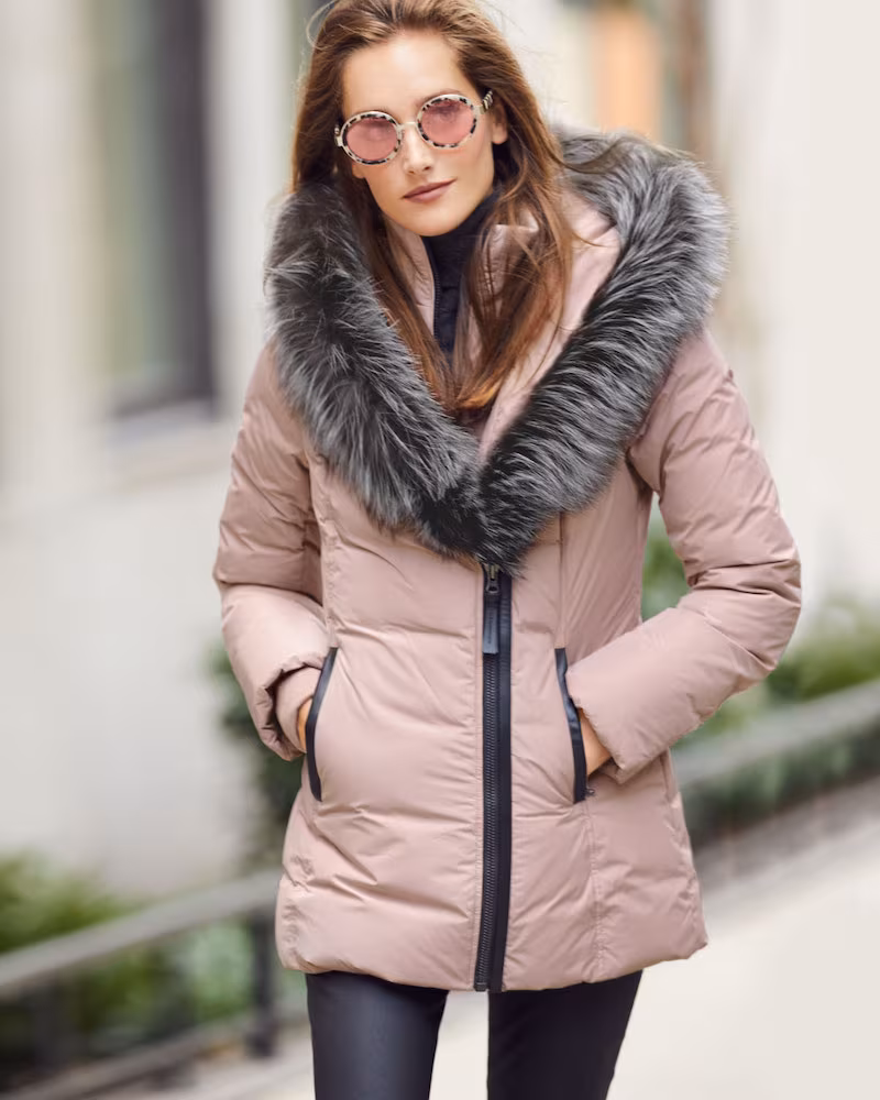 Mackage Adali Fur-Hood Down Puffer Coat