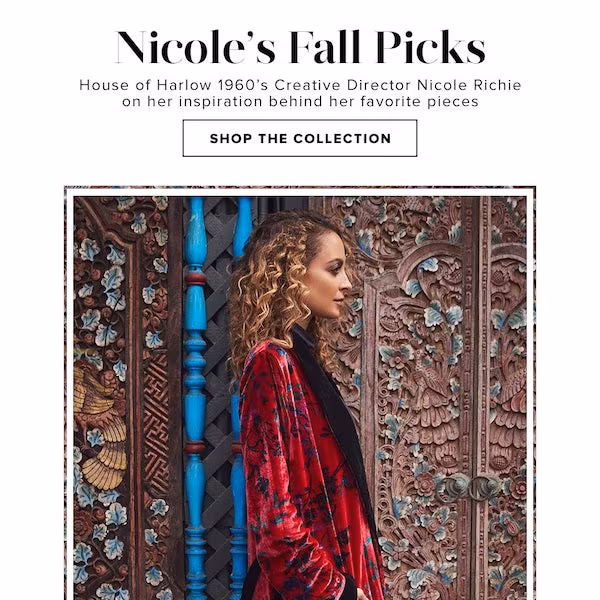 Nicole Richie's Must-Have Styles for Fall/Winter 2018