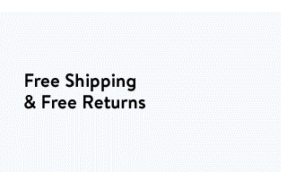 Free Shipping & Free Returns