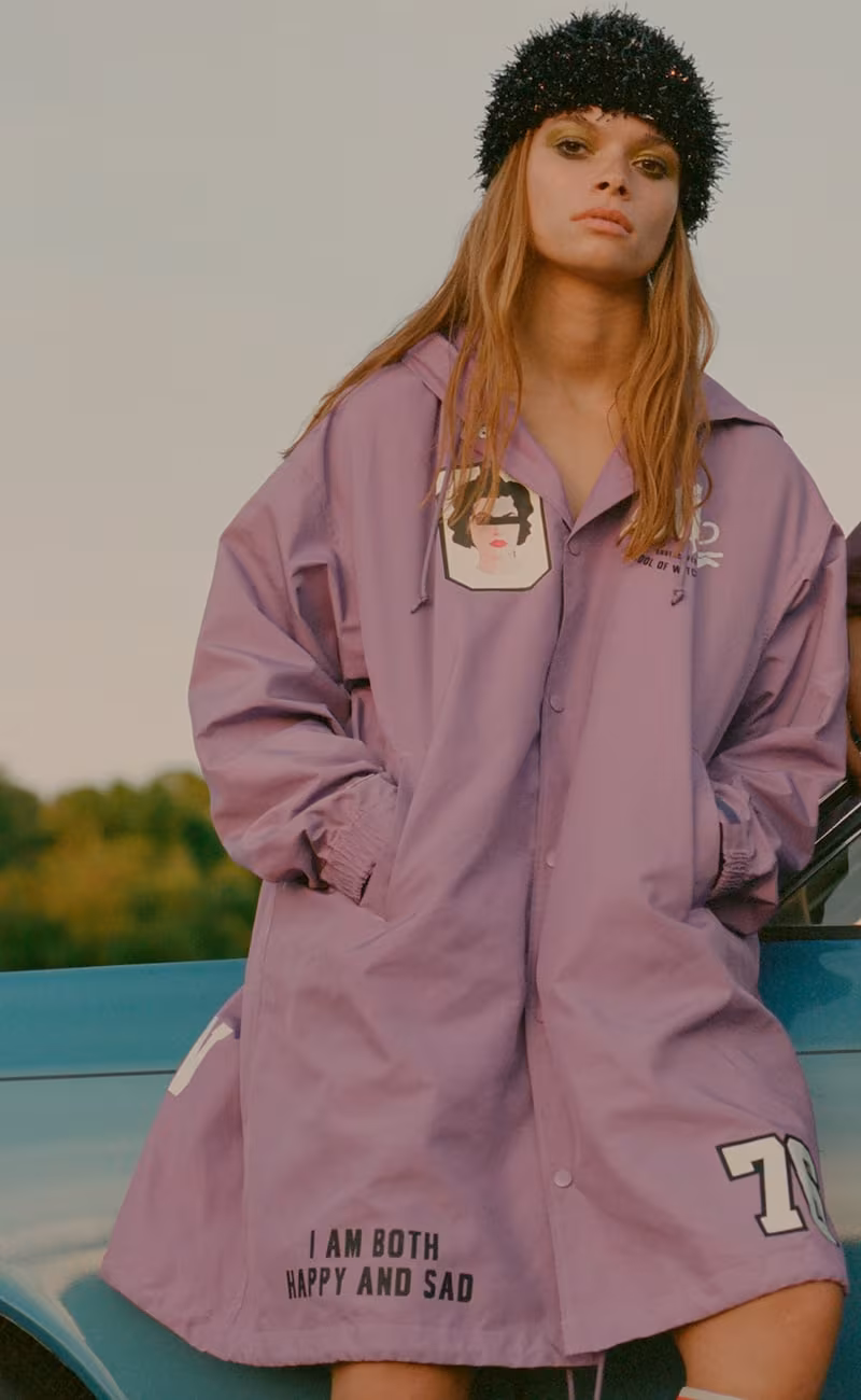Undercover School Of Witchcraft Tech-Fabric Rain Parka