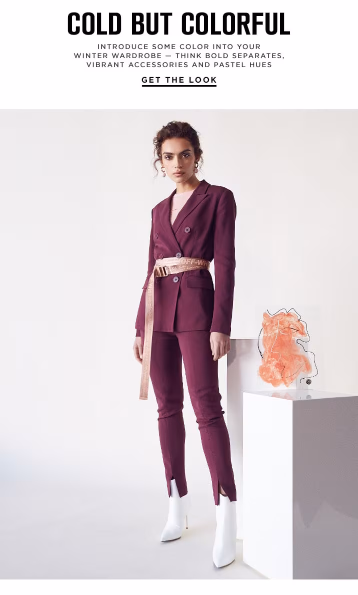 Cold But Colorful - Get the Look