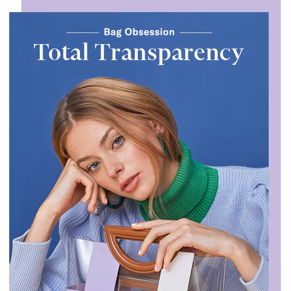Bag Obsession: Total Transparency Bags for Resort 2019