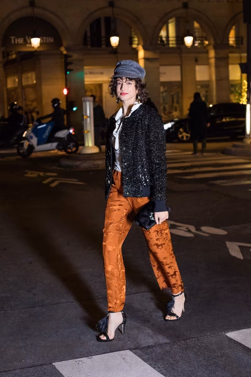 Ganni Ackerly Silk Pants