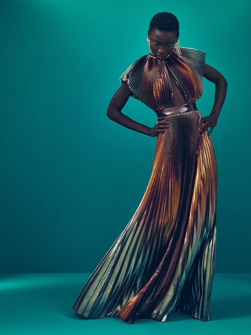 Givenchy Pleated Gown