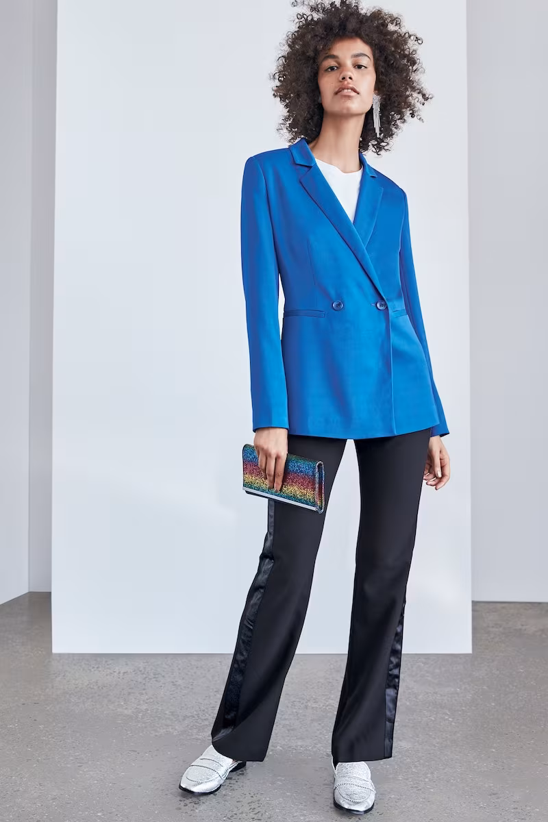 Halogen Satin Blazer