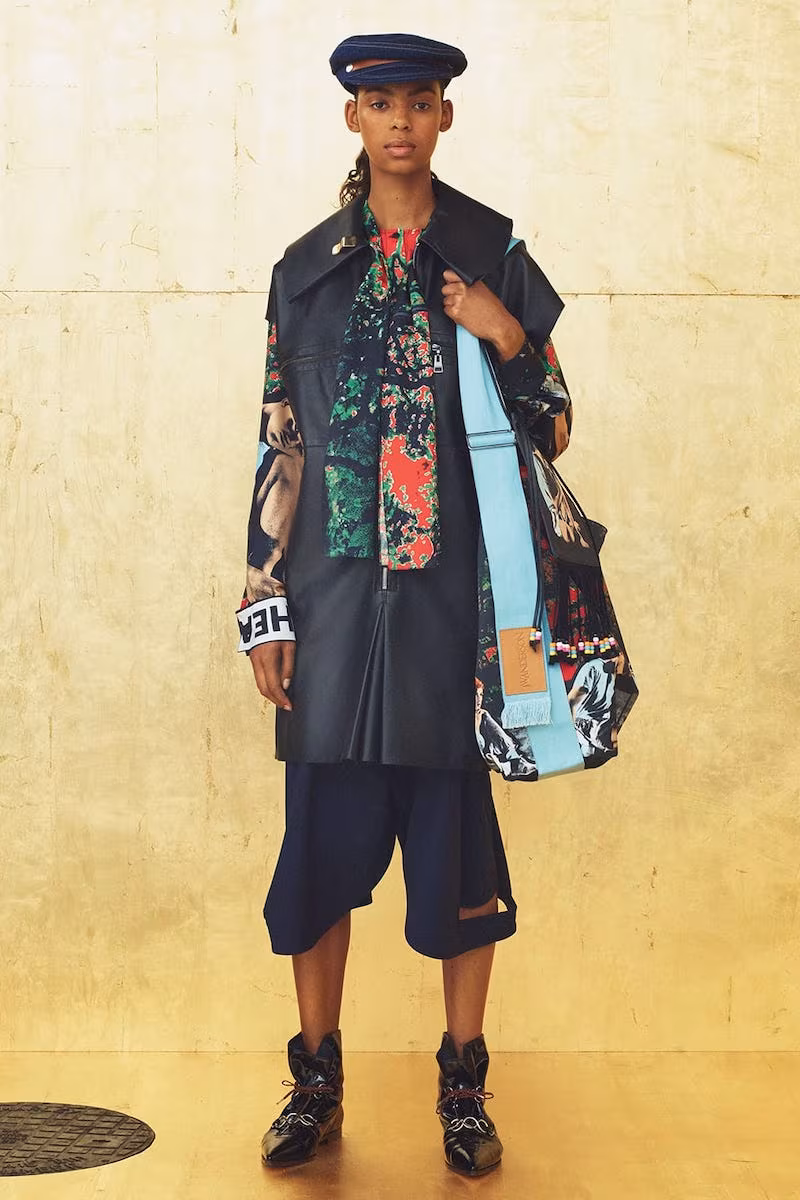JW Anderson x Gilbert & George Printed Canvas Bag