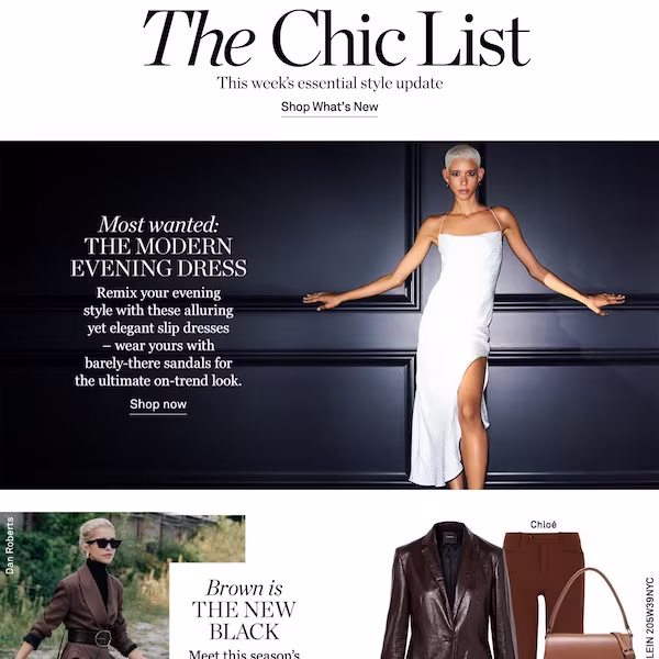 NET-A-PORTER The Chic List December 23, 2018