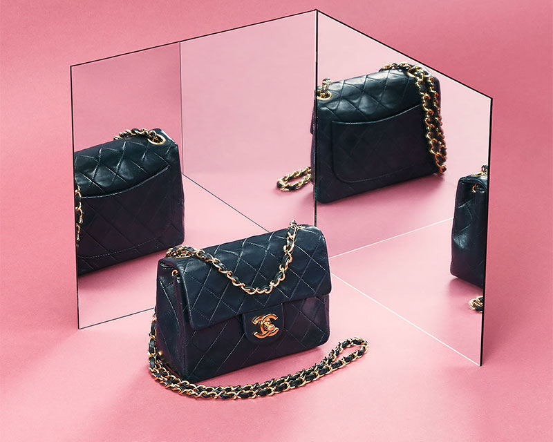 What Goes Around Comes Around Chanel Half Flap Mini Bag