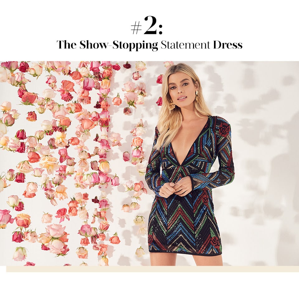 #2: The Show-Stopping Statement Dress