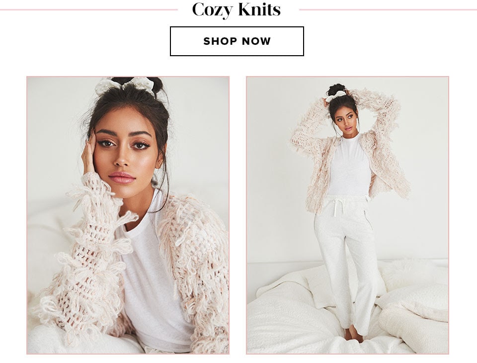 Cozy Knits. Shop Now