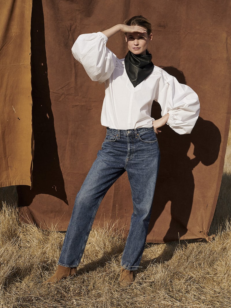 AGOLDE '90s Mid-Rise Straight-Leg Jeans