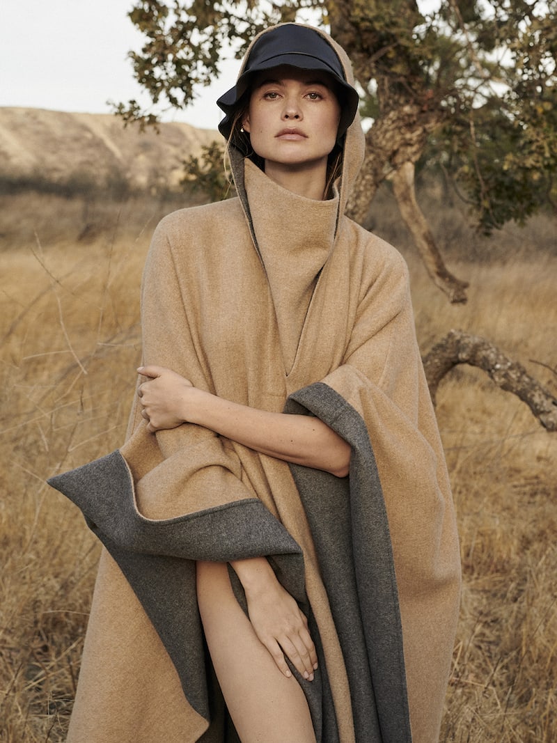 Givenchy Hooded Cashmere Poncho