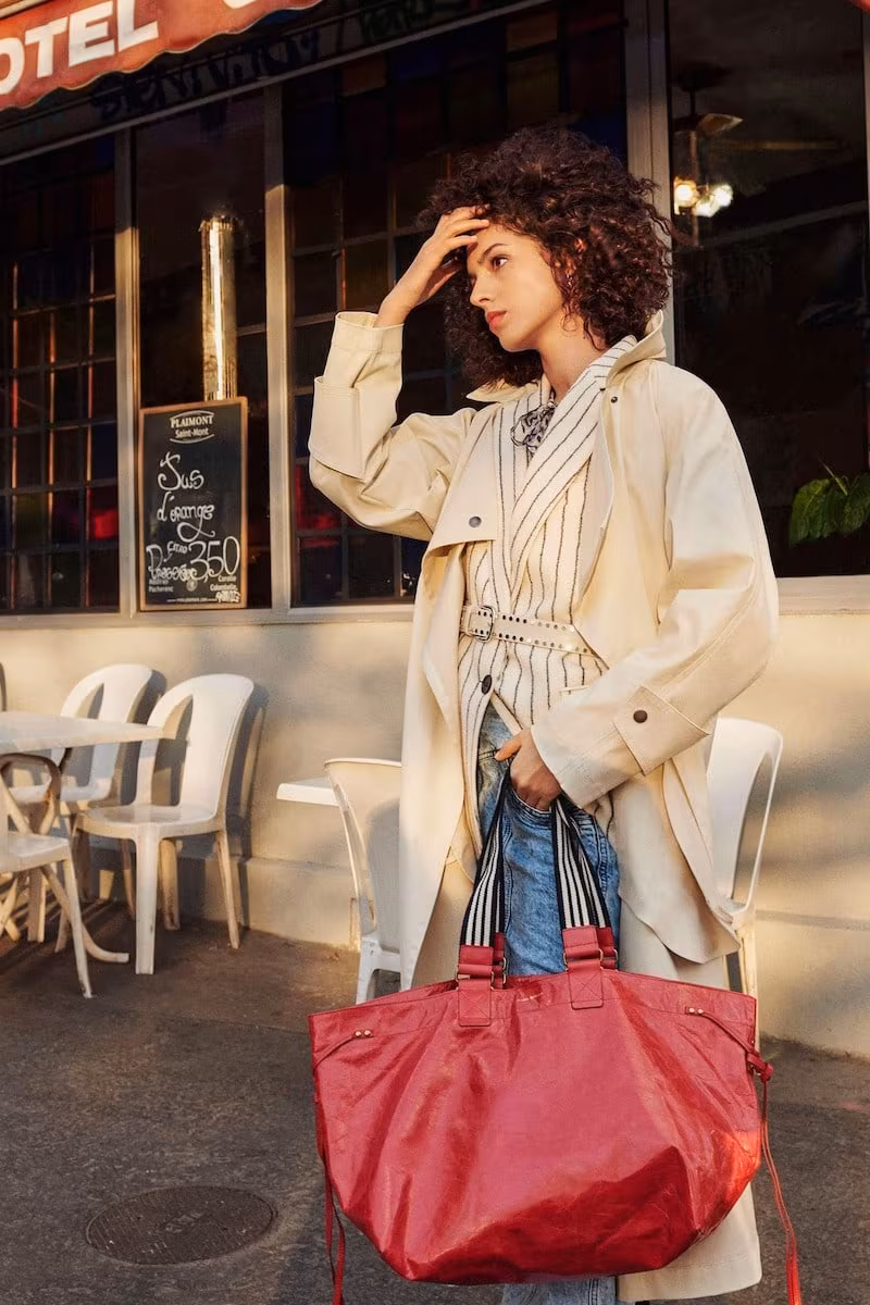 Isabel Marant Jamet Cotton Trench Coat