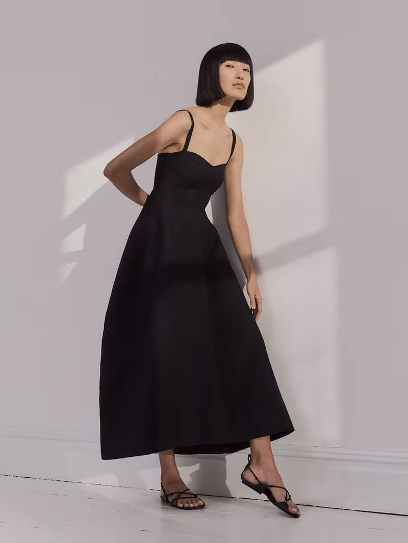Jil Sander Poplin Maxi Dress
