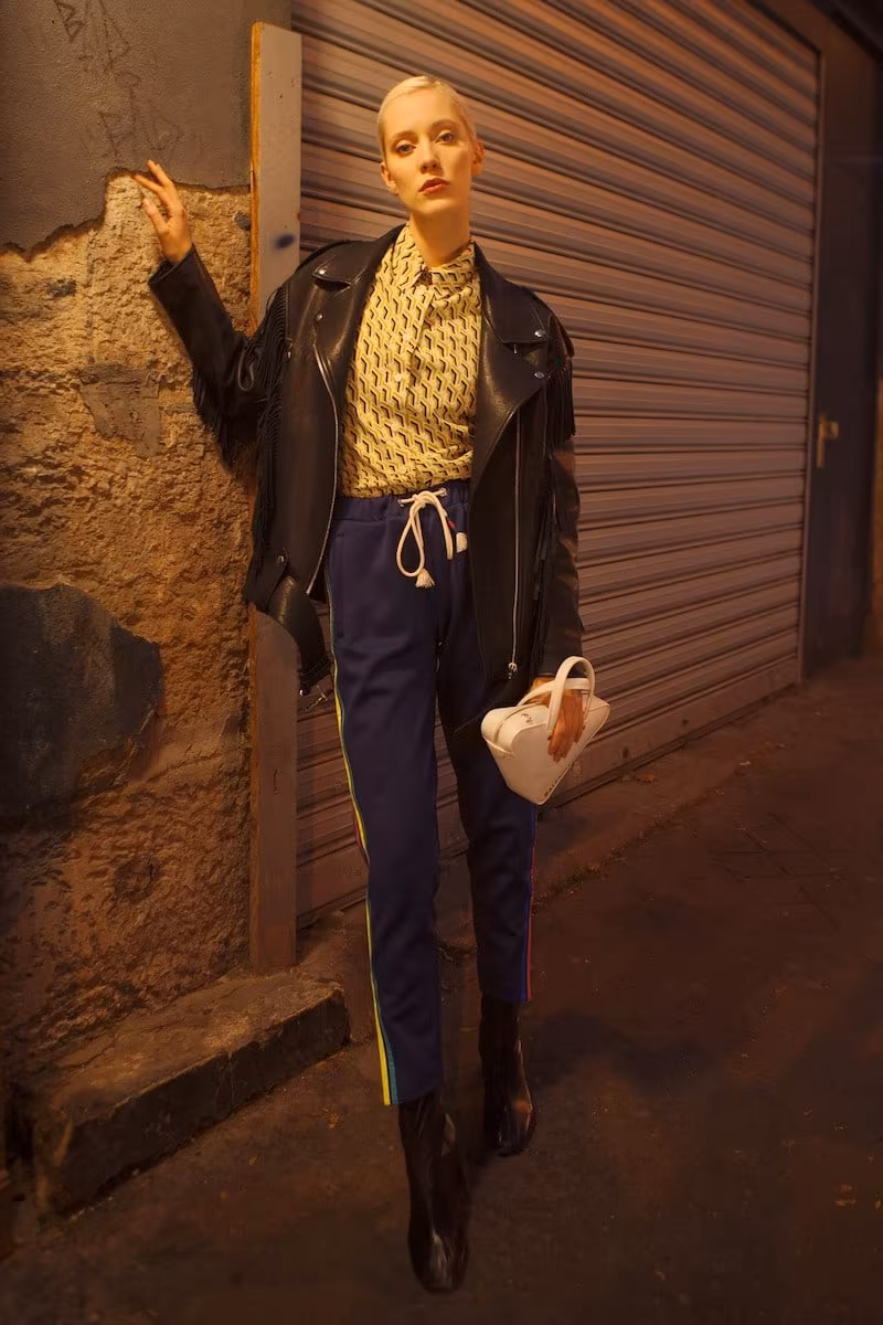 Mira Mikati Striped Stripes Jogpants