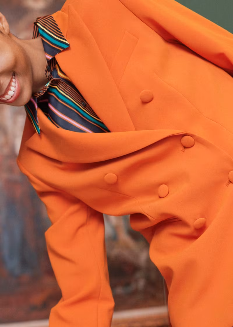 & Other Stories Oversized Double Breasted Blazer