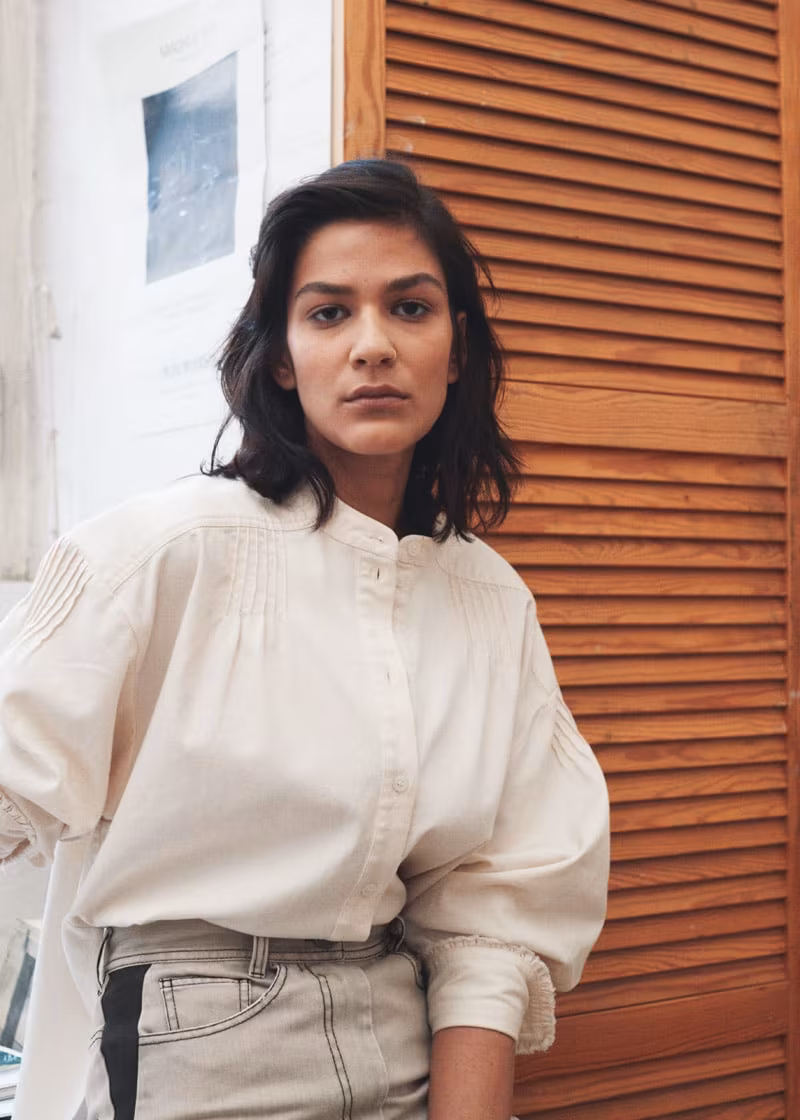 & Other Stories Relaxed Fit Cotton Button Up