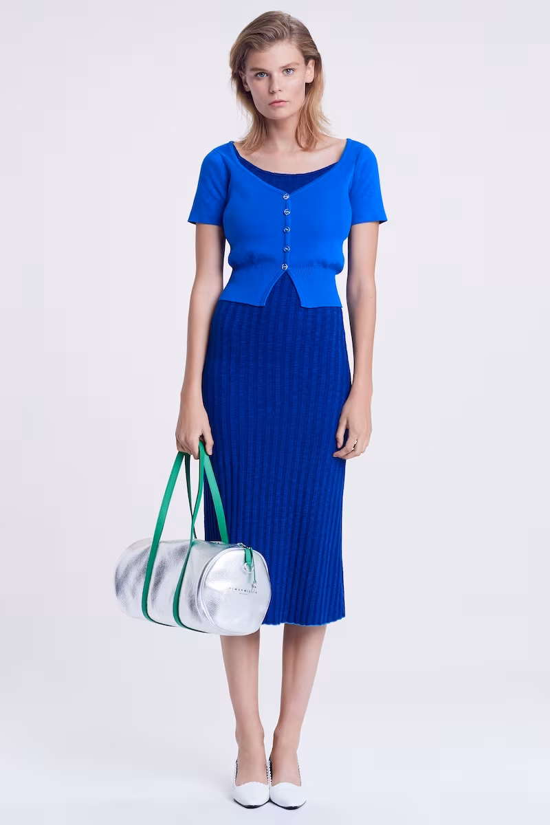 Simon Miller Senoia Fitted Crop Cardigan