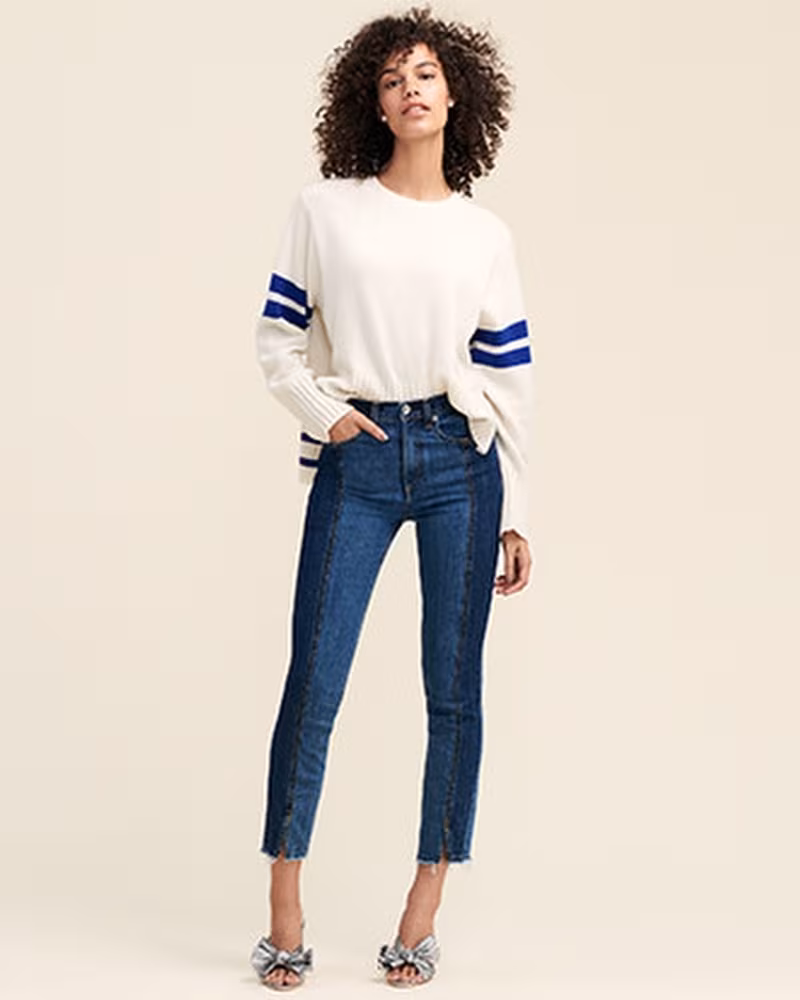 Two by Vince Camuto Two-Tone Skinny Jeans
