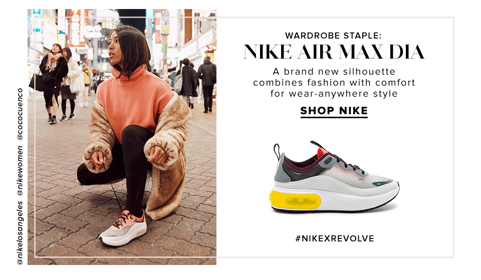  Wardrobe Staple: NIKE AIR MAX DIA. A brand new silhouette combines fashion with comfort for wear-anywhere style. Shop Nike.