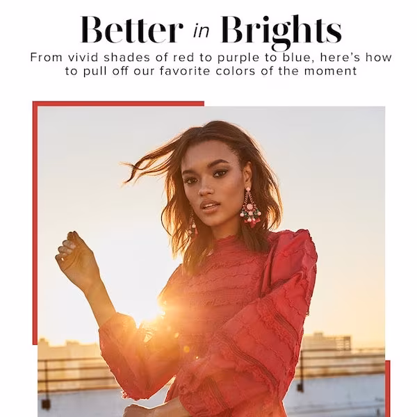 Better in Brights: Cute Colors Looks for Resort 2019