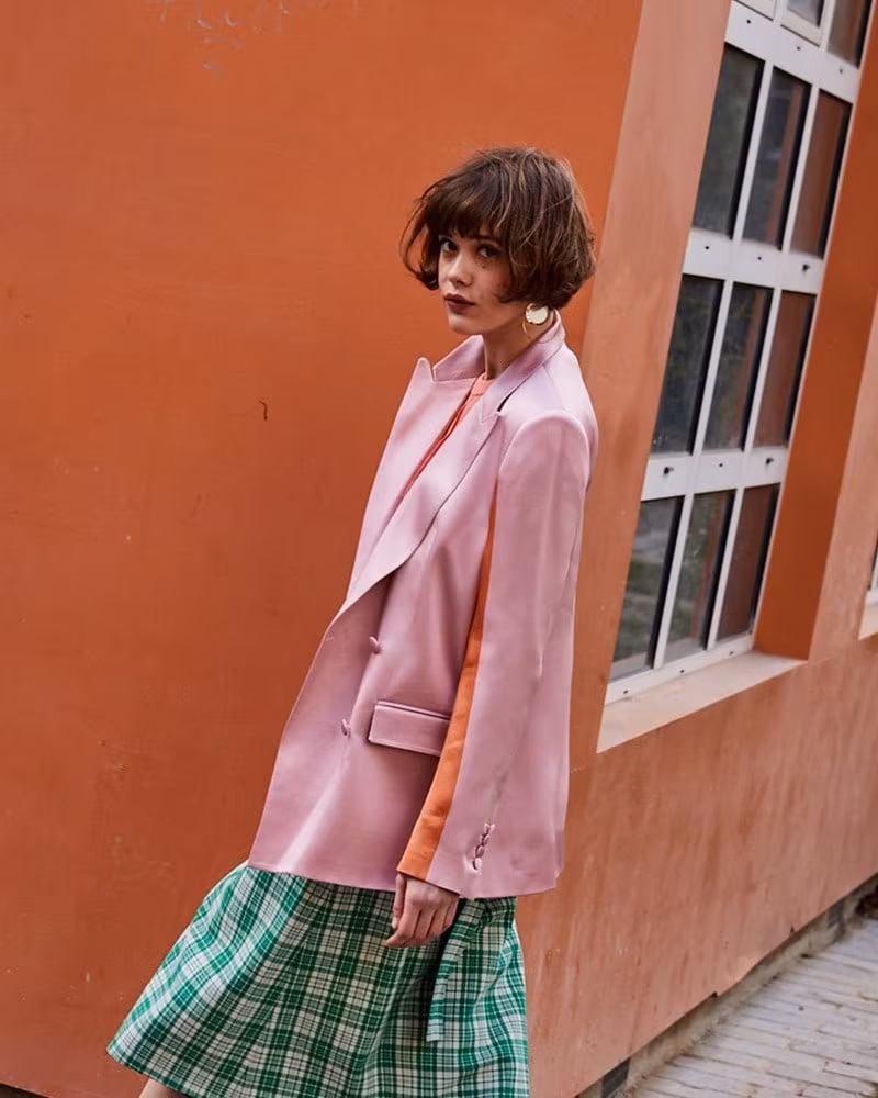 Each X Other Two-Tone Blazer