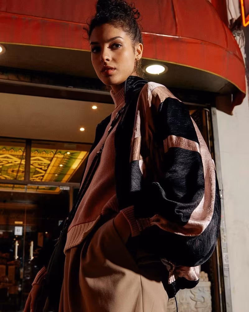 Koché Patchwork Bomber Jacket