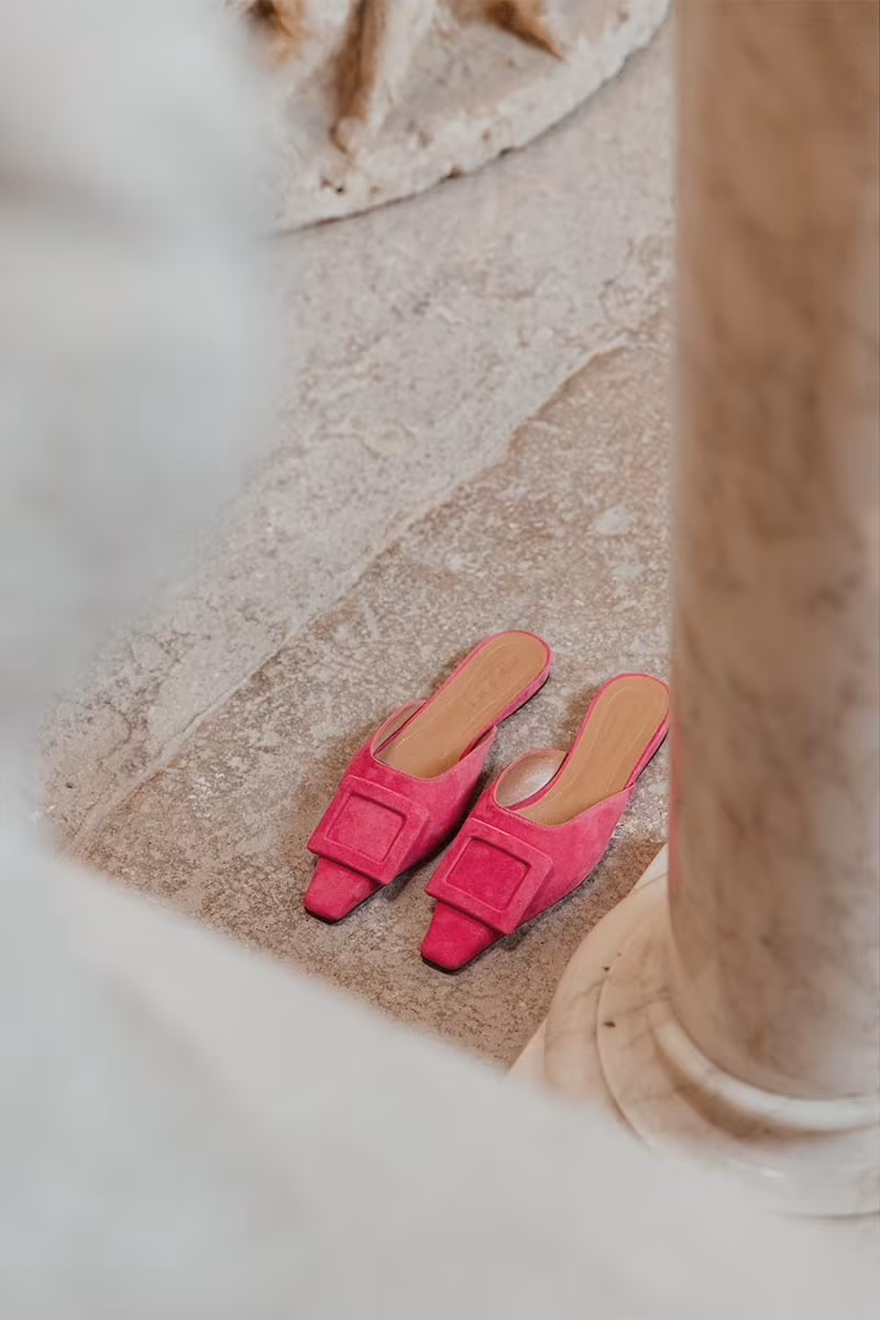 Marni 10mm Suede Mules