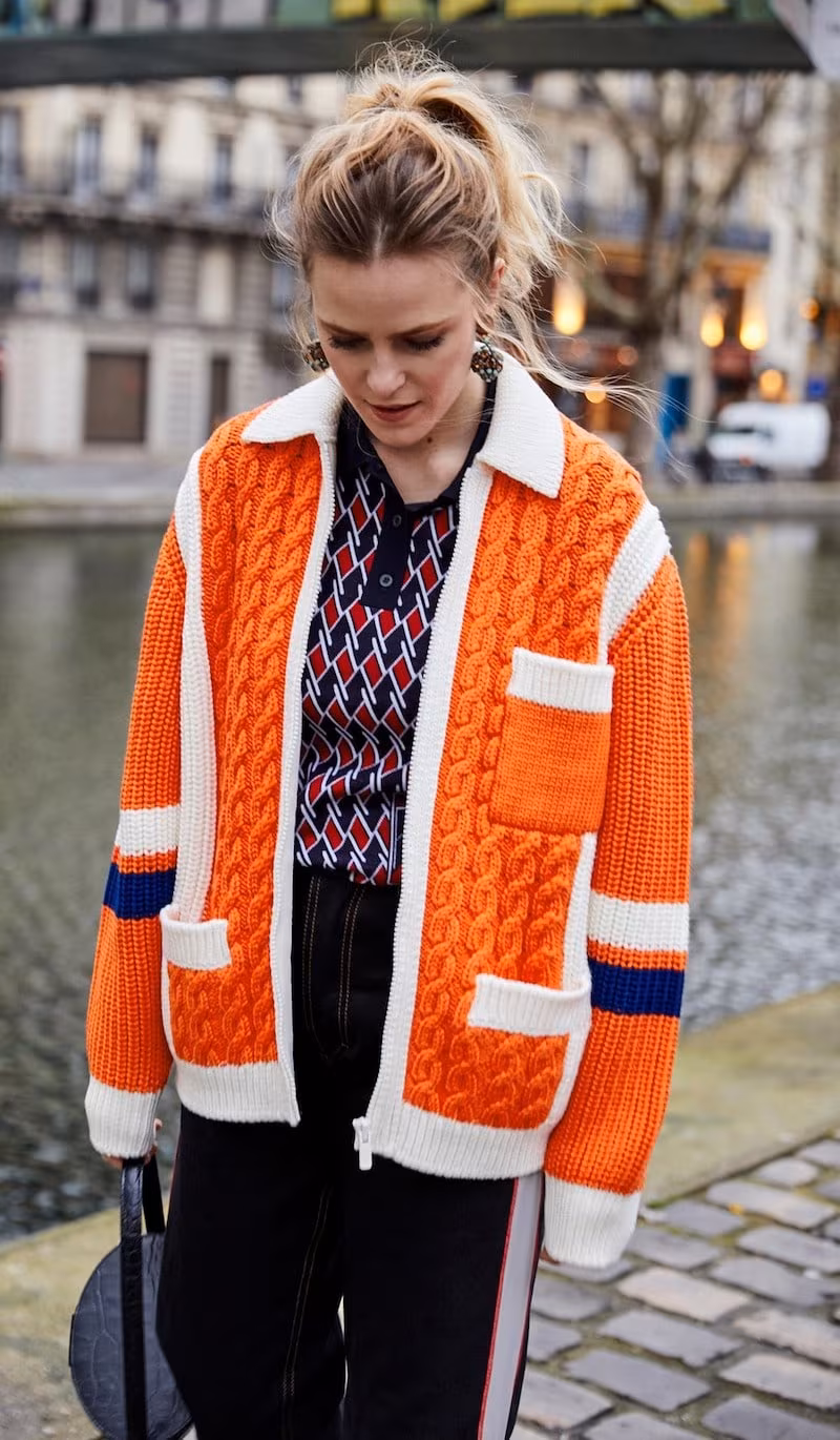 Miu Miu Wool Zipped Cardigan