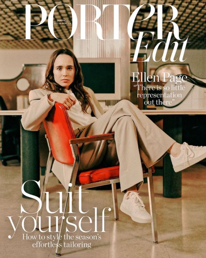 Taking The Lead: Ellen Page for The EDIT