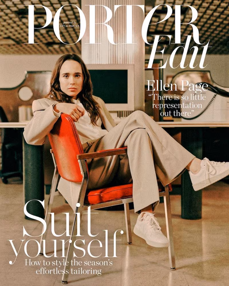 Taking The Lead: Ellen Page for The EDIT