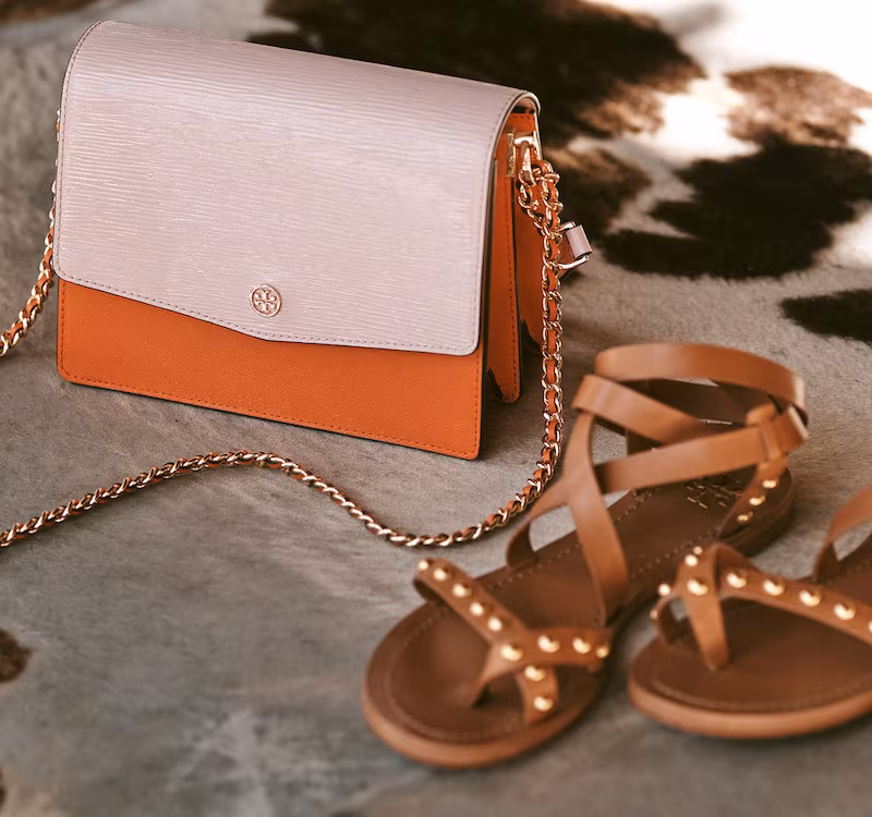 Tory Burch Robinson Colorblock Convertible Shoulder Bag