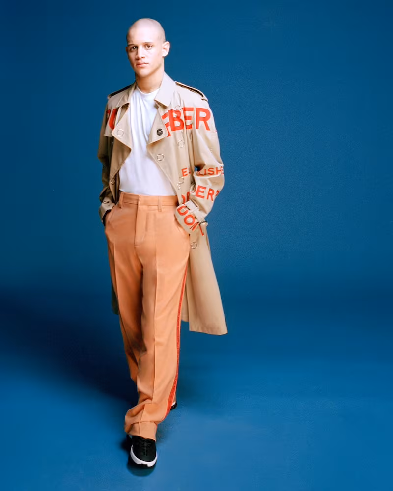 Burberry Wool Sailor Trousers