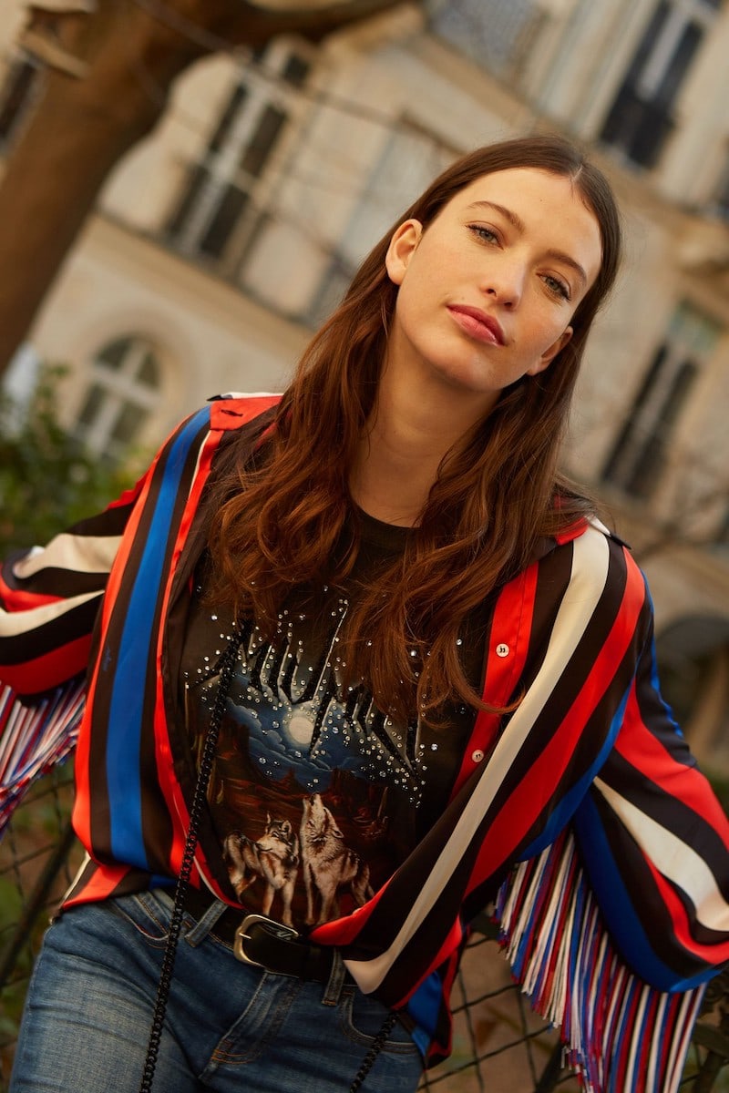 MSGM Shirt With Fringes