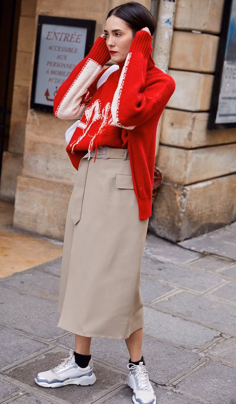 Maison Margiela Wool-blend Skirt