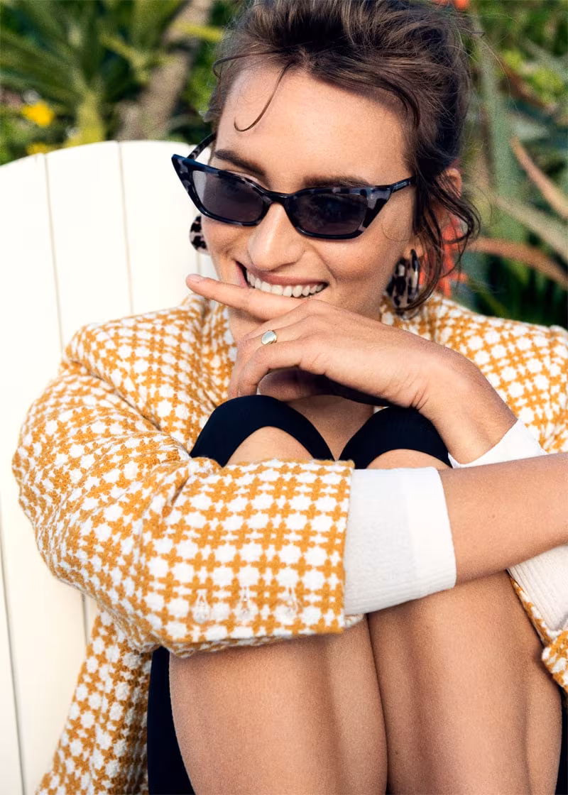 & Other Stories Slim Cat Eye Sunglasses