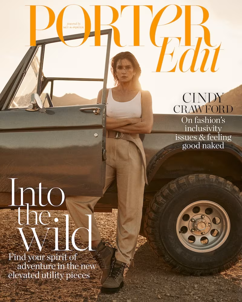 Super Natural: Cindy Crawford for The EDIT