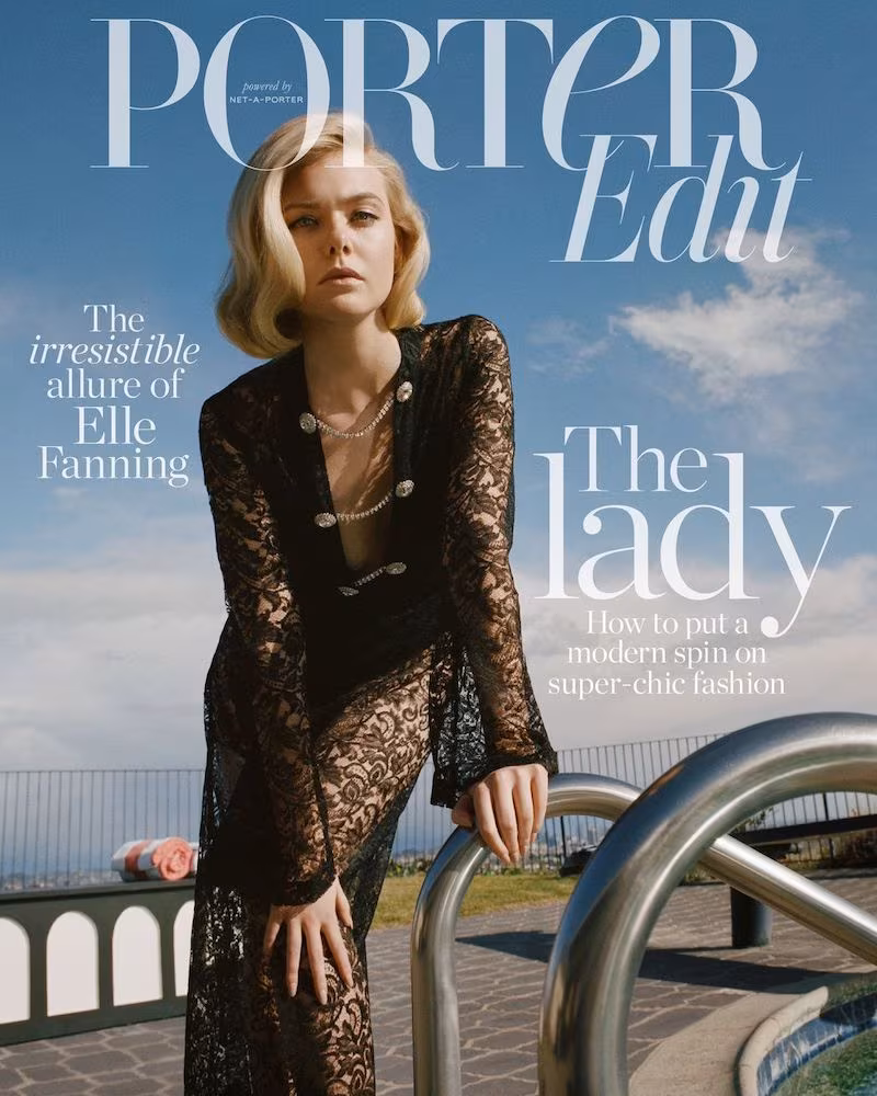 The Darling Girl: Elle Fanning for The EDIT