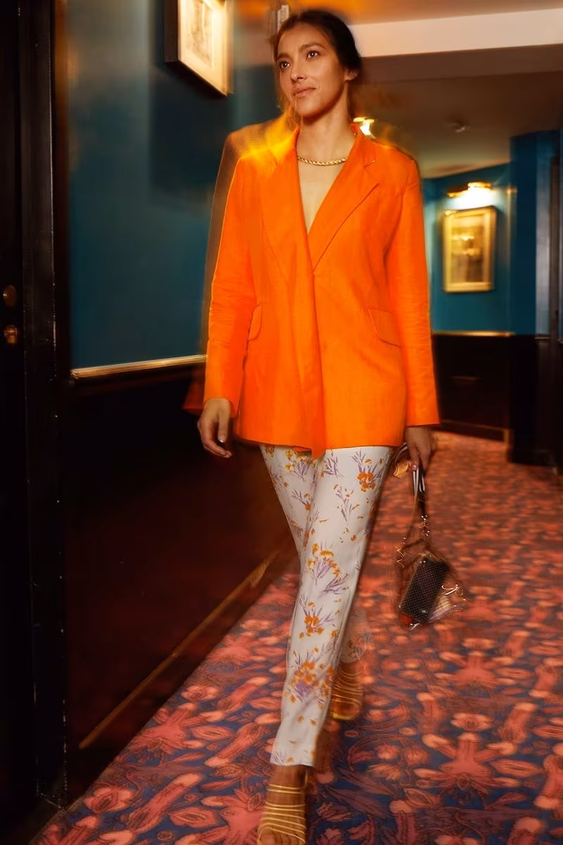 Dries Van Noten Printed Pants