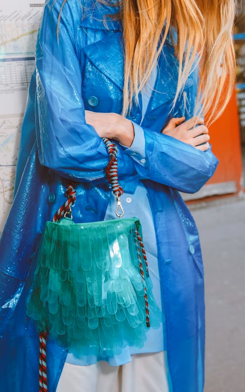 Dries Van Noten Small Sequined Handbag