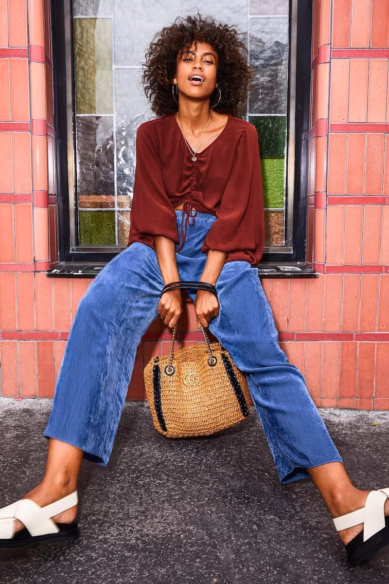 Acne Studios Mineral Blue Pants